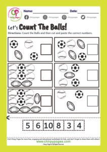 Count and Write the Correct Number