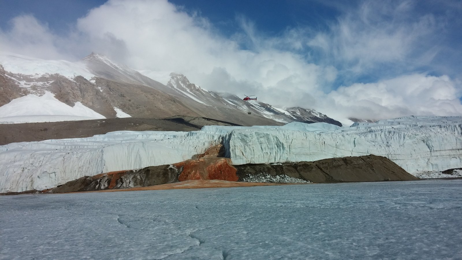 Antarctica Blood Falls Mystery Solved - Why Is It Red - - explained