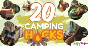20 camping hacks and tips - article