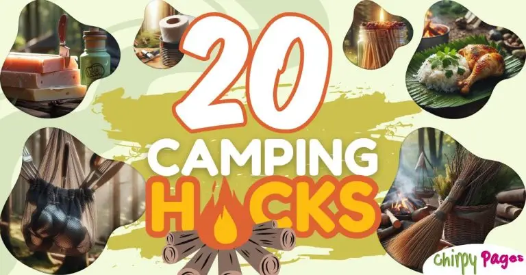 20 camping hacks and tips - article